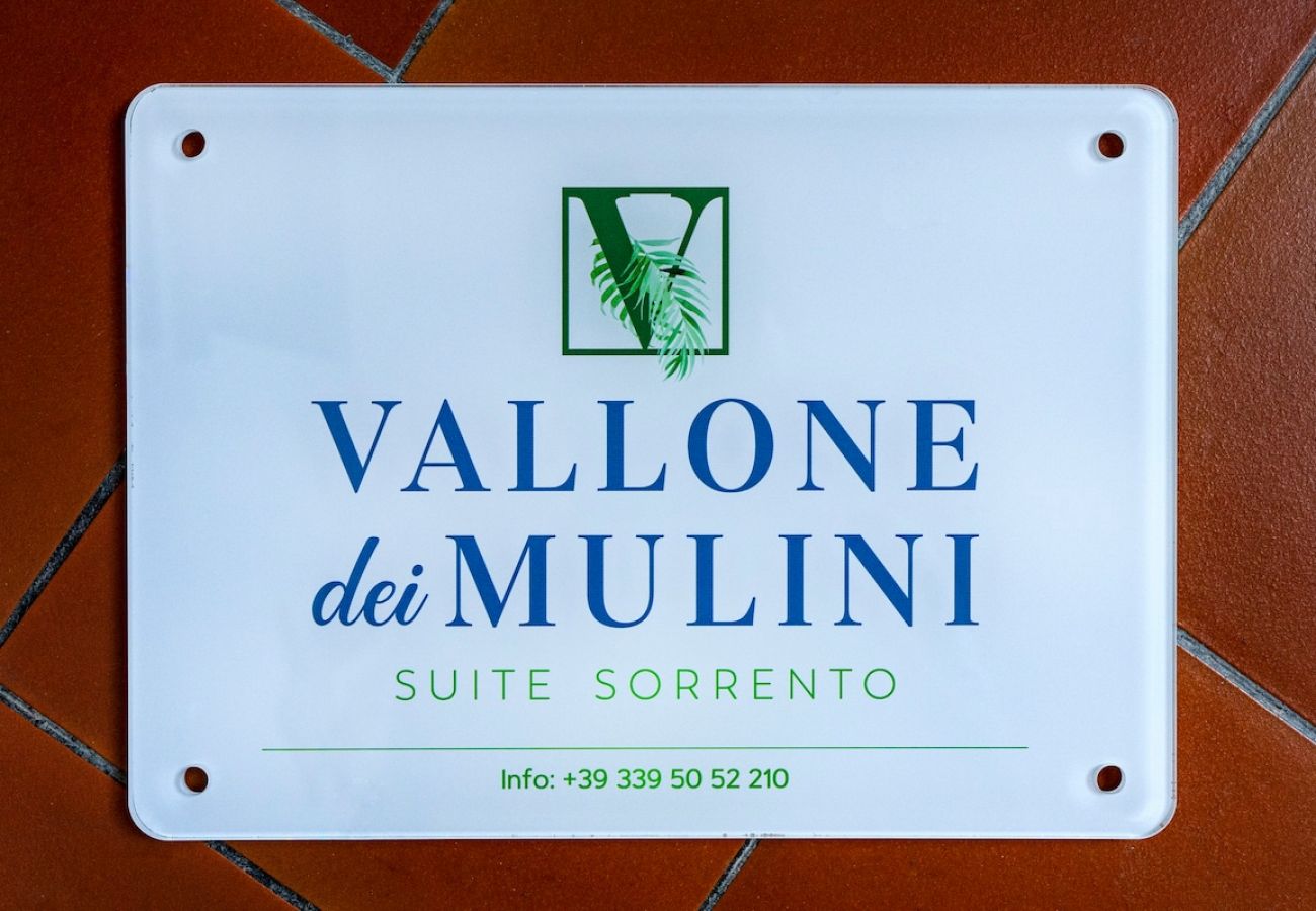 Appartamento a Sorrento - Vallone dei Mulini Suite  2 minuti da piazza Tasso