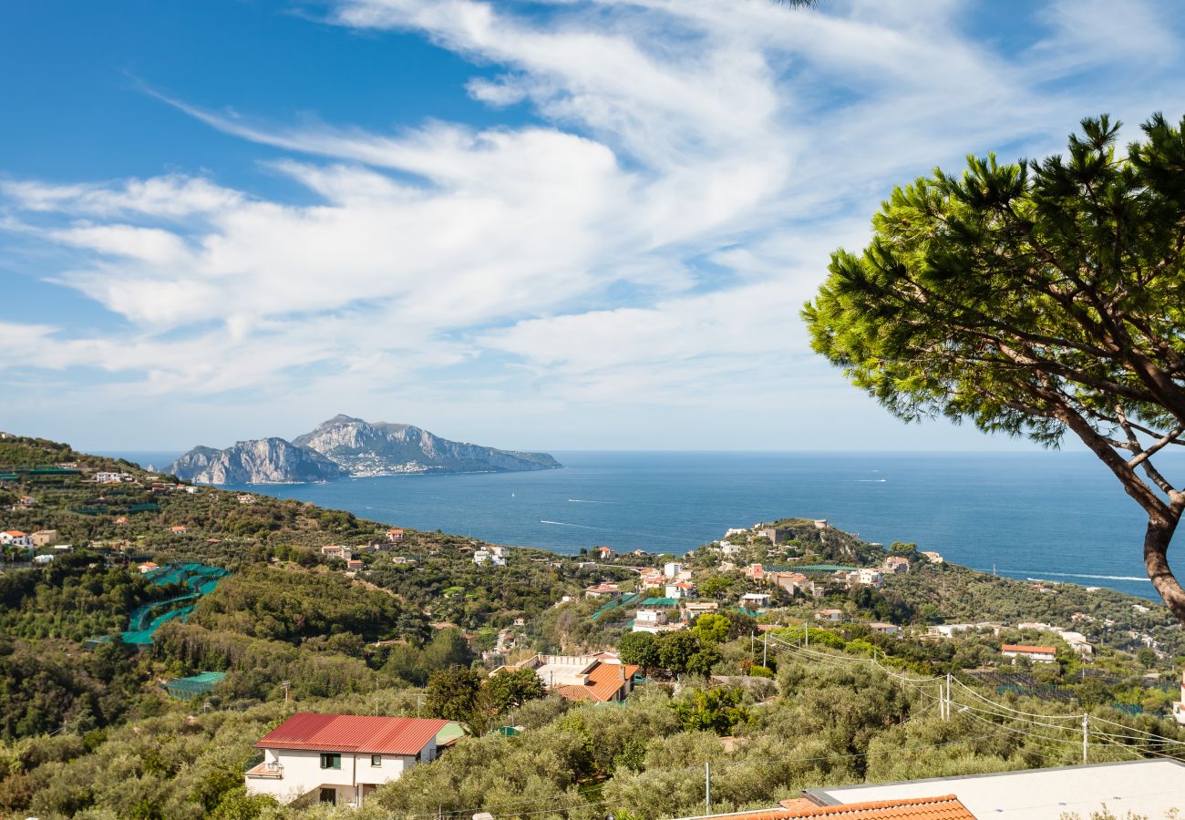 Villa a Massa Lubrense - Villa Sole di Capri con piscina 