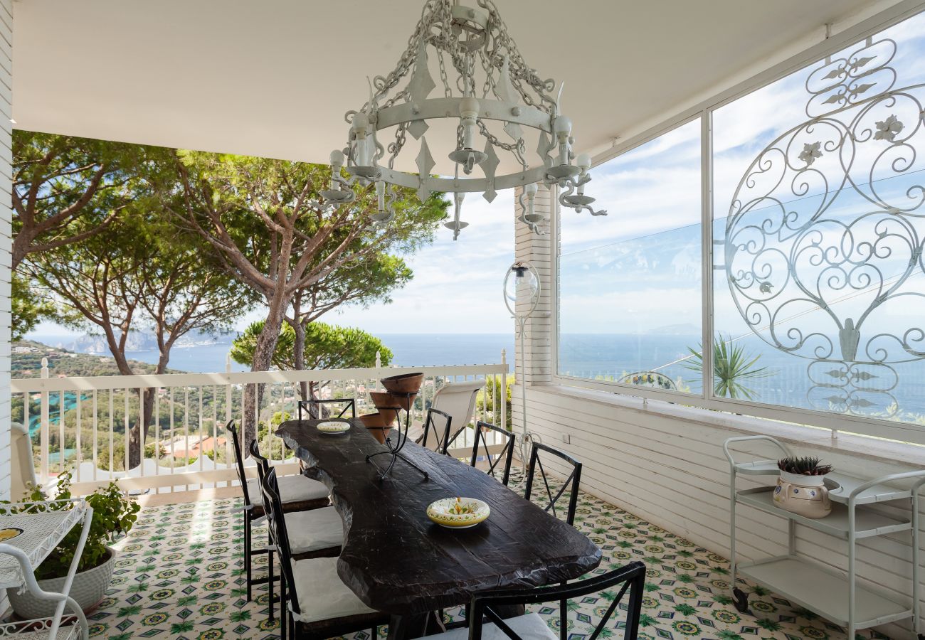Villa a Massa Lubrense - Villa Sole di Capri con piscina 