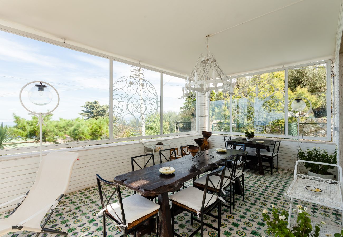 Villa a Massa Lubrense - Villa Sole di Capri con piscina 