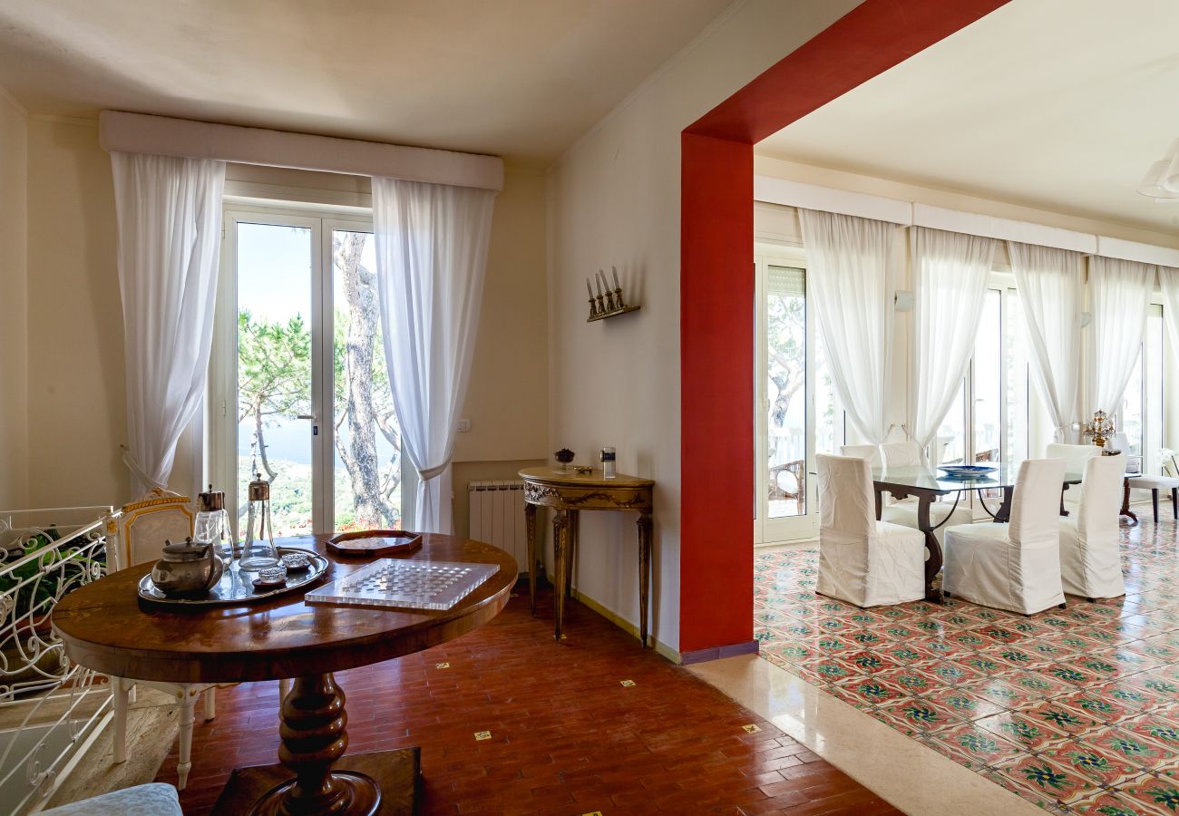 Villa a Massa Lubrense - Villa Sole di Capri con piscina 