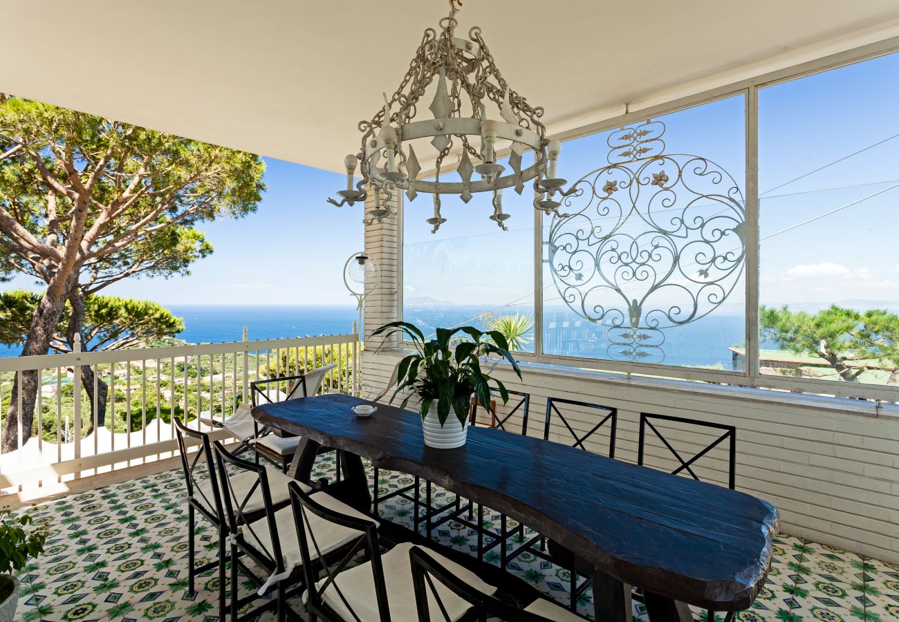 Villa a Massa Lubrense - Villa Sole di Capri con piscina 