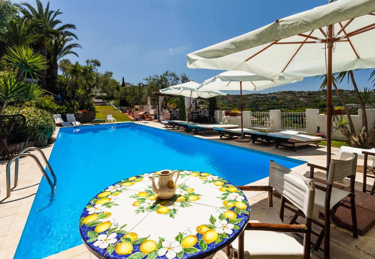 Villa in Massa Lubrense - Villa Capri sunshine with swimming pool