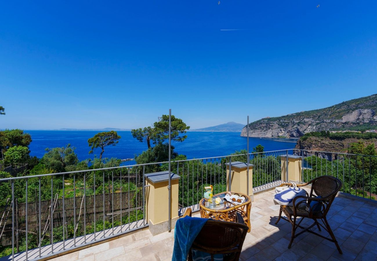 Apartment in Sant´Agnello - The terrace of Villa Preziosa