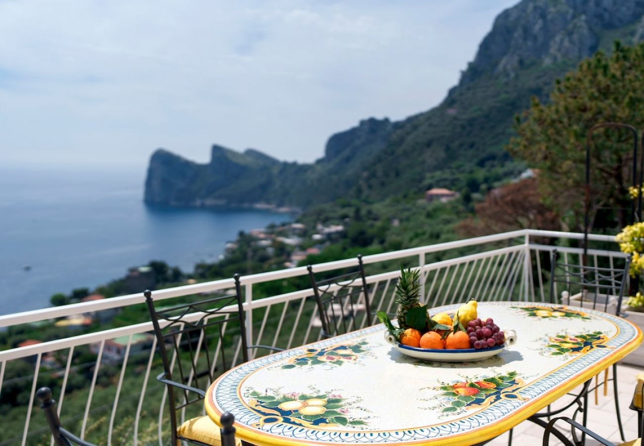 Apartment in Massa Lubrense - Belvedere apartament in Nerano stunning sea view 