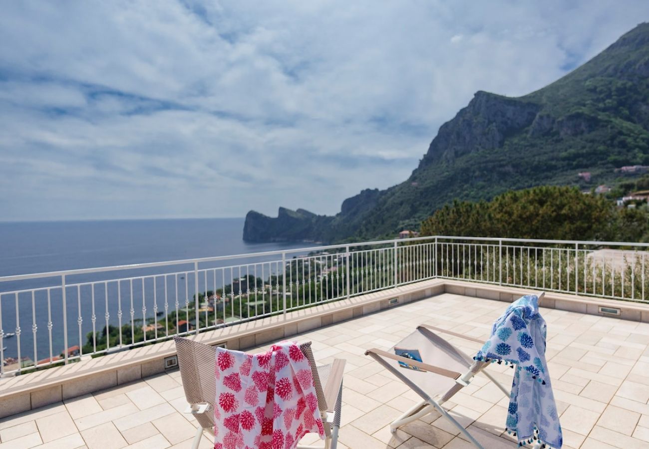 Apartment in Massa Lubrense - Belvedere apartament in Nerano stunning sea view 