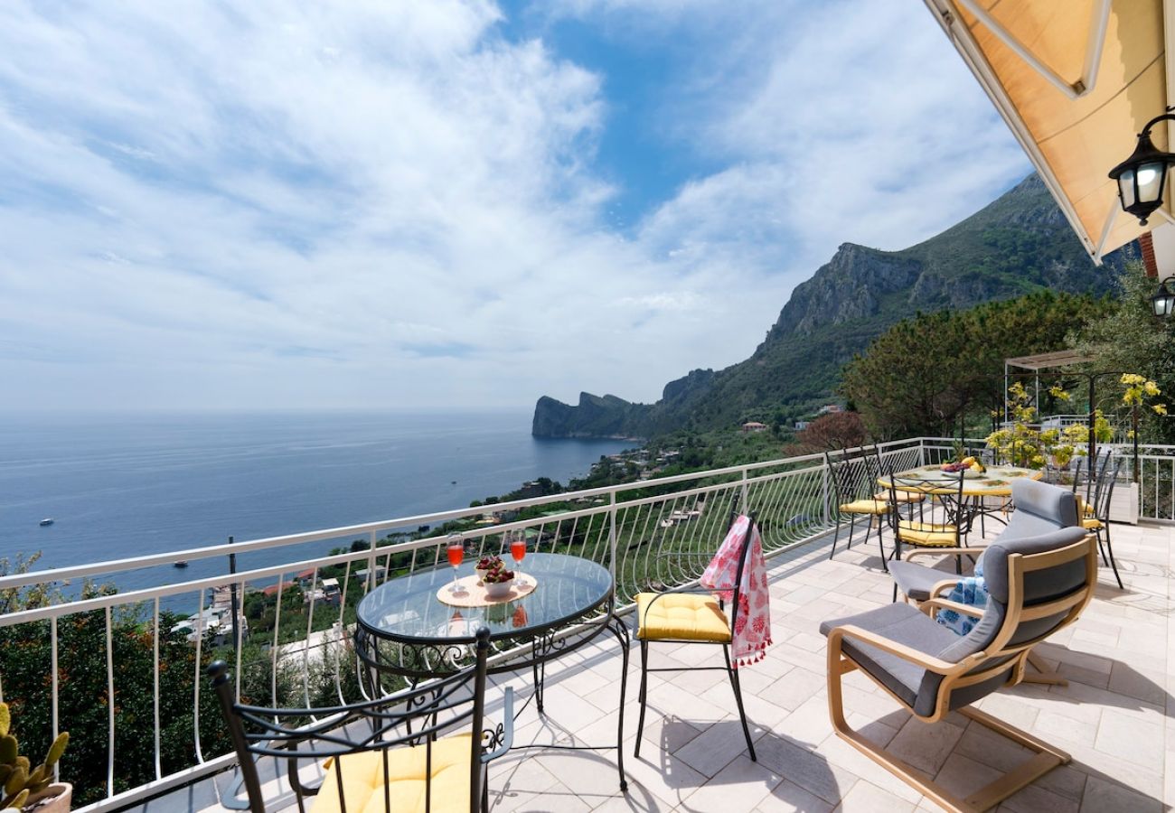 Apartment in Massa Lubrense - Belvedere apartament in Nerano stunning sea view 